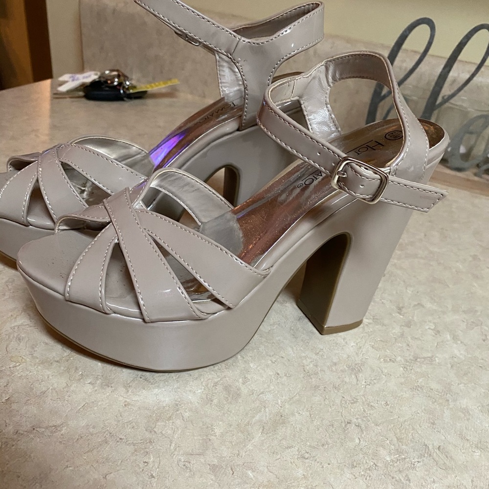 Nude heels